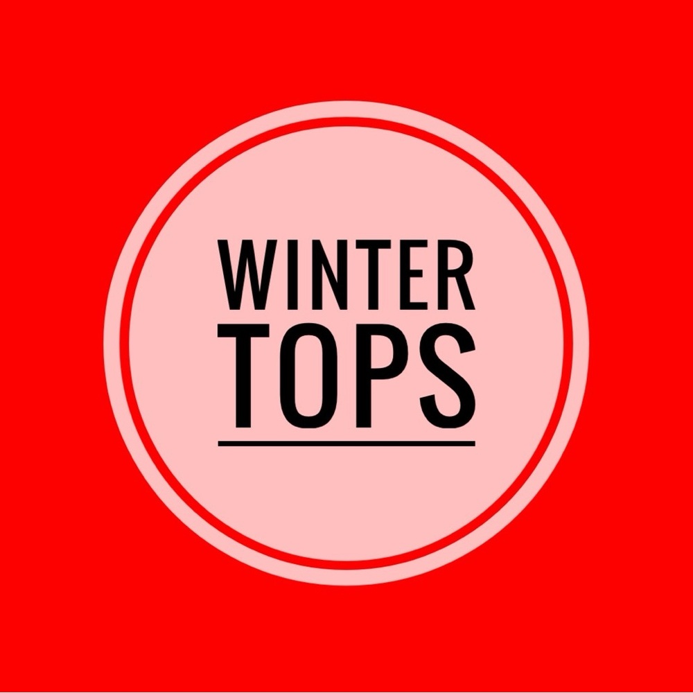 Winter tops (long sleeves)